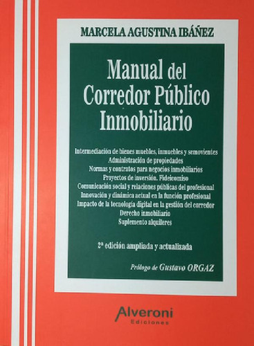 Libro - Manual Del Corredor Publico Inmobiliario 2da. Edici