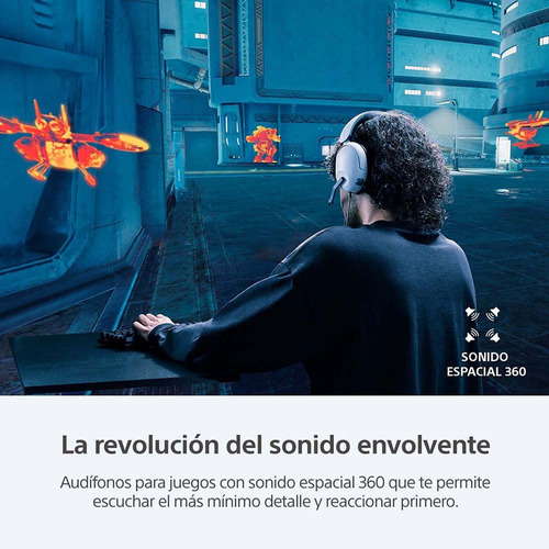 Sony Diadema Gamer Inzone Alambrica H3 Mdr-g300 Blanco