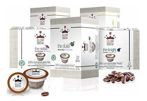 Glorybrew Paquete Variado Con Sabores 60 Unidades 100% Compo