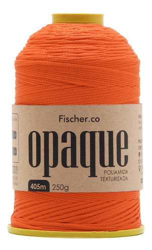 Fio Opaque Fischer 250g Tex 610 100% Poliamida 405 Metros Cor 6012- Por Do Sol