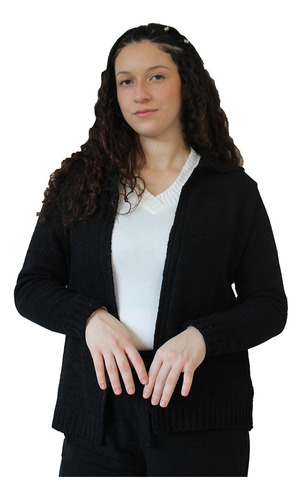 Cardigan Feminino Casaquinho Aberto Básico De Frio Promoção