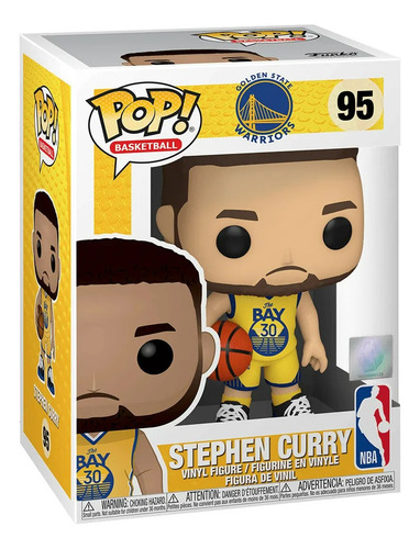 Funko Pop! Nba - Stephen Curry Alternative #95 Caja Dañada