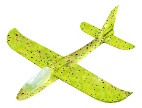 Aviones Planeadores Voladores Con Luz Led Flash 18.9 /