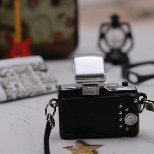Mini Cámara Digital Cámara Slr Digital Para Casa De Muñecas