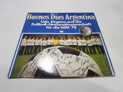 Antiguo Disco Mundial 78 Selección Argentina Mag 58090