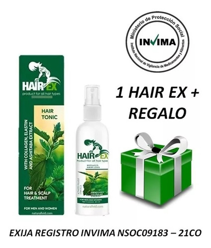Hairex  Cuida Tu Cabello - mL a $899
