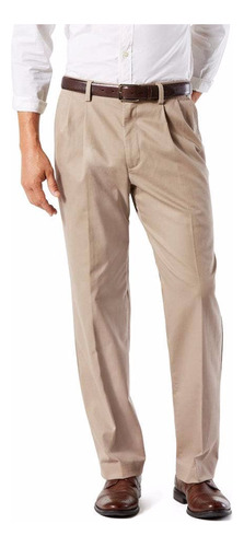 Dockers -pantalones De Hombre Classic Fit Easy Khaki Plisado