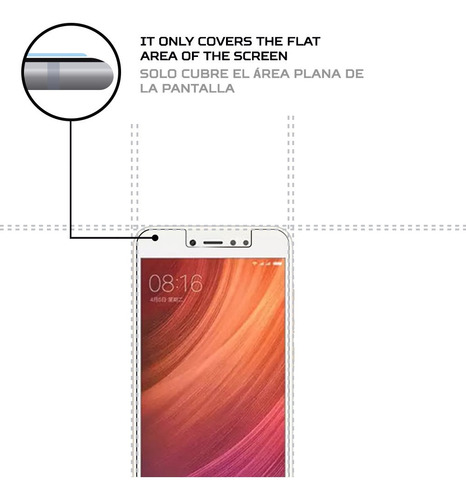 Protector De Pantalla Anti-shock Xiaomi Redmi Note 5a Prime