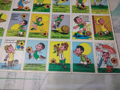 Colección Estampas México 86 Cantinflas Planilla (Usado)