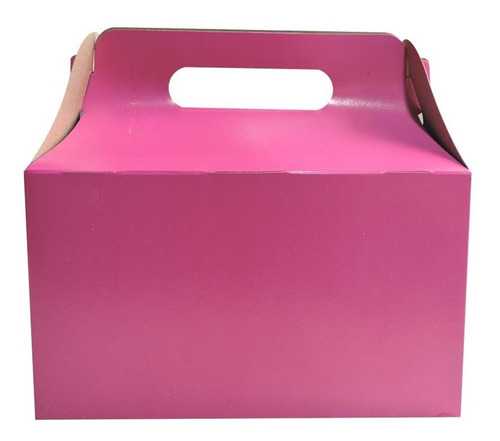 Imagen 3 de 7 de Cajita Feliz 2 De Colores X 50u Packaging Souvenir Cfz2