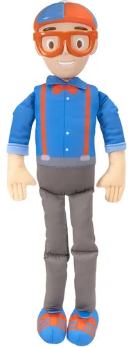 Boneca De Pelucia Blippi My Buddy Bendable Com Sfx 16 Compat