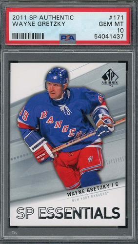 Wayne Gretzky 2011 Upper Deck Sp Tarjeta De Hockey Auténtica