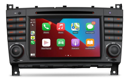 Mercedes Benz Android Carplay Clase Clk C G Bluetooth Radio