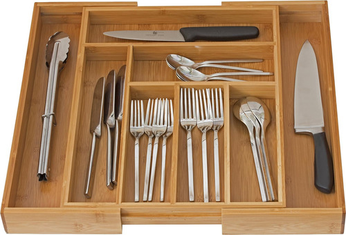 Home-it Cutlery Cajon Organizador Expandible  Organizador D