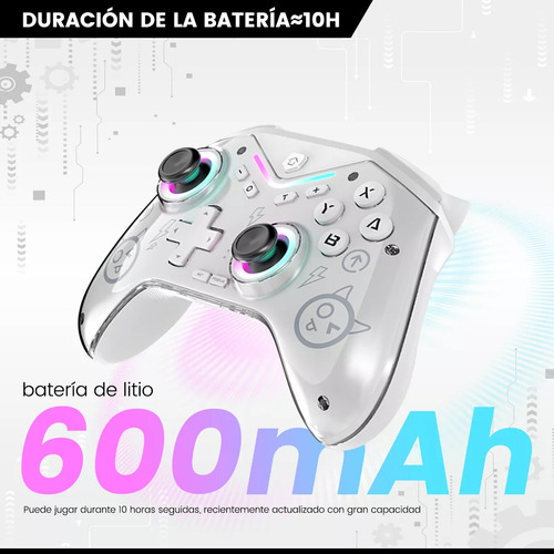 Control Inalámbrico Gamepad Para Nintendo Switch Joystick