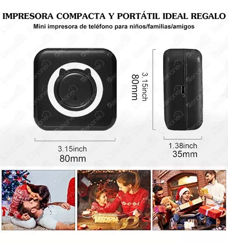 Impresora Mini Portátil Gadgets & Fun Térmica Inalámbrica Monocromática