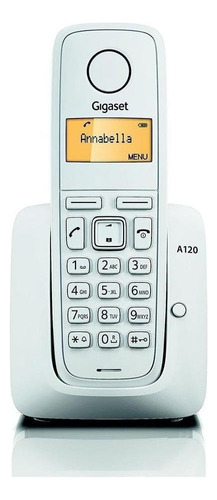 Teléfono Gigaset A120 inalámbrico - color blanco