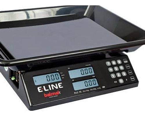 Imagem 2 de 3 de Balanca Balmak Elet.eline 30kg Elc-6/15/30bf Pa1399