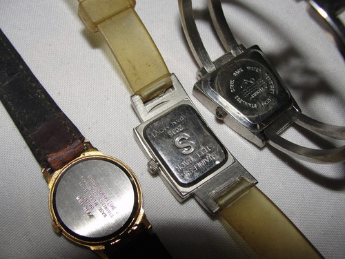 Lote Com 8 Relogio Feminino Seiko Orient Gucci