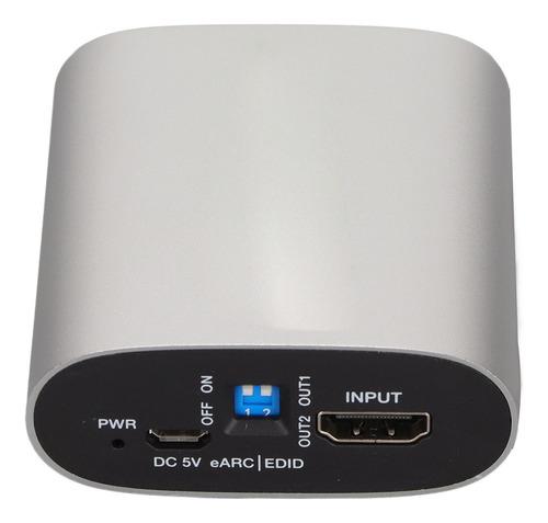 Extrator De Som 4k, Interface Multimídia Hd, Plugue De 60 Hz