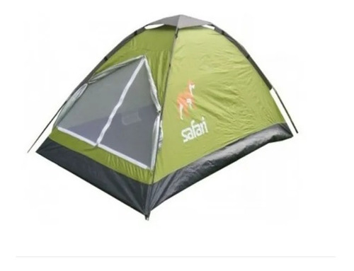 Pack Safari Carpa 2 Personas + 2 Sacos De Dormir Camping 