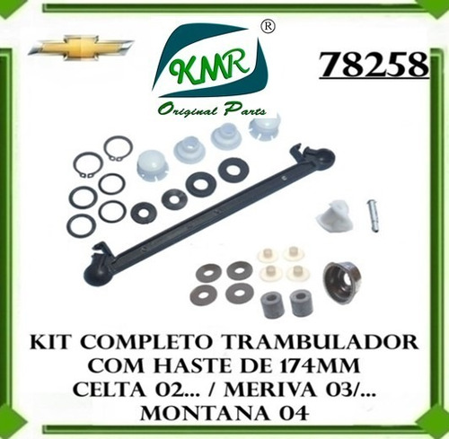 Kit Reparo Trambulador C/ Liame Meriva 03/06 Corsa 02/...