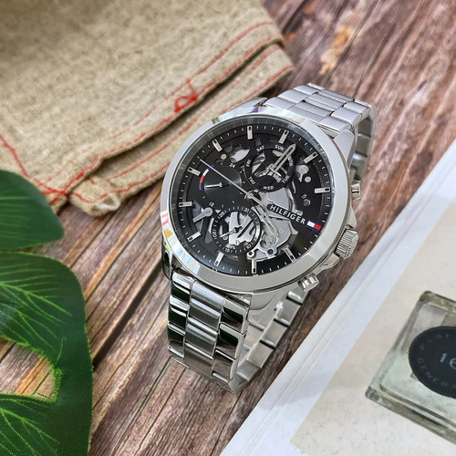 Relógio Tommy Hilfiger Th1710477 Henry Orig Silver Black
