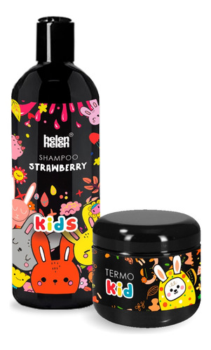 Duo De Shampoo Para Niños / Strawberry