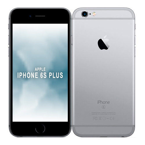 iPhone 6s Plus Gris 5,5  16gb 2gb Ram Lte Rq 1 Año Garantía