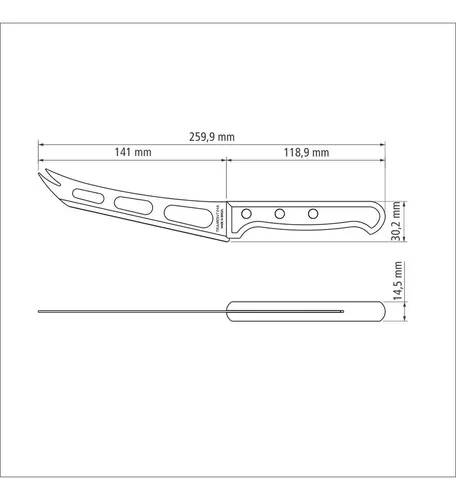 Cortador de queso Marffim de acero inoxidable Tramontina - Tramontina Store