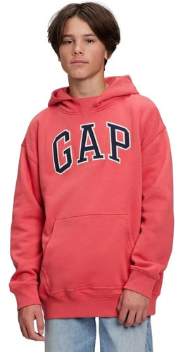 Gap Sudadera Logo Bordado Indigo Unisex Talla 8, 10 Original