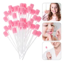 Comprar Hjb 100 Piezas De Hisopos Desechables De Limpieza Bucal