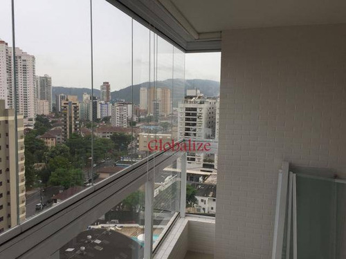 Imagem 13 de 14 de Apartamento À Venda, 86 M² Por R$ 640.000,00 - Ponta Da Praia - Santos/sp - Ap0052