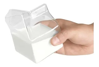 Jarra Cajita Leche Cremera Vidrio Jarrito Para Servir Crema 