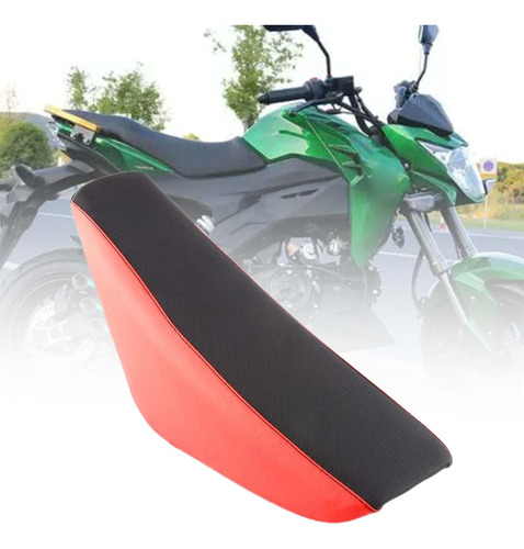 Almofada Alta Plana Para Assentos De Carro, Vermelho E Preto