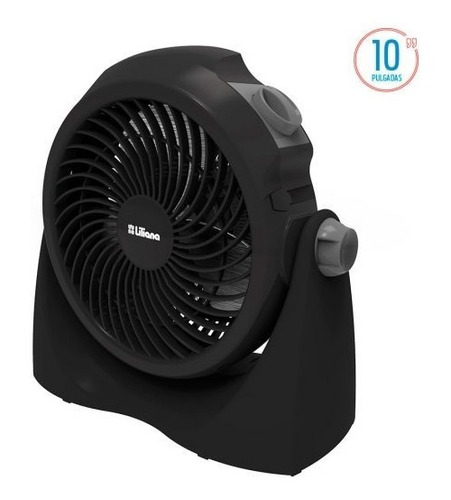 Ventilador De Mesa Y Pared Liliana Vtf10p Negro, 10  220 v