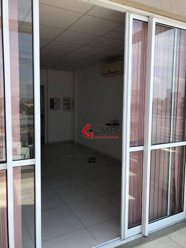 Imagem 2 de 11 de Sala, 76 M² - Venda Por R$ 720.000,00 Ou Aluguel Por R$ 3.200,00/mês - Jardim Do Mar - São Bernardo Do Campo/sp - Sa0410