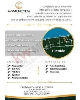 Imagen 1 de 21 de Terreno Preventa Campestre En Yucatàn, Venta Terreno En Dzidzantun, Terreno Venta Yucatàn, Inve...