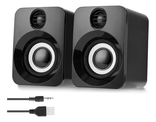 Bocinas Para Pc Bocina Multimedia Portátil Subwoofer