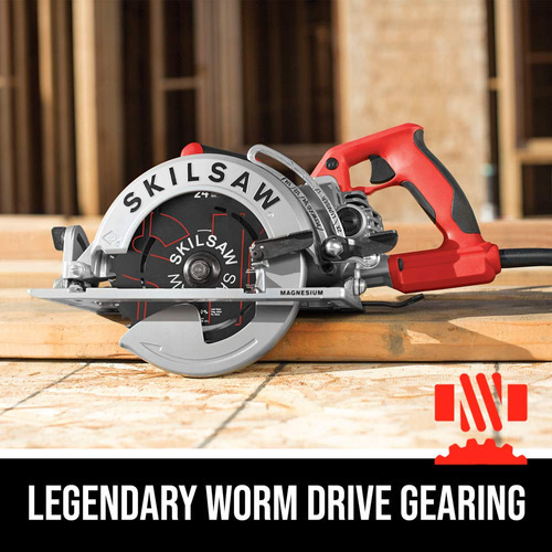 Skilsaw Spt77wml-01 Sierra Circular Ligera De Accionamiento. Color Silver