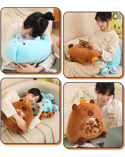Animais De Pelúcia De Desenho Animado Capivara, Brinquedo