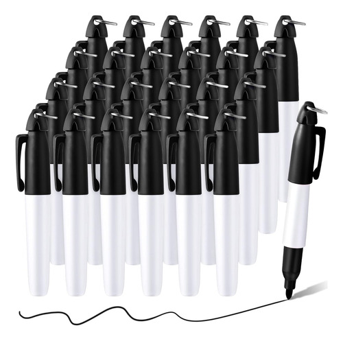 Paquete De 24 Mini Marcadores Con Clips De Llavero De Golf,