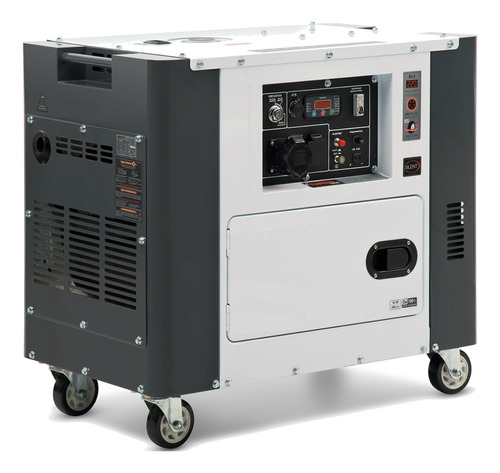 Generador portátil Daewoo DDAE10000SE 6.3 kW monofásico con tecnología AVR 110V/240V