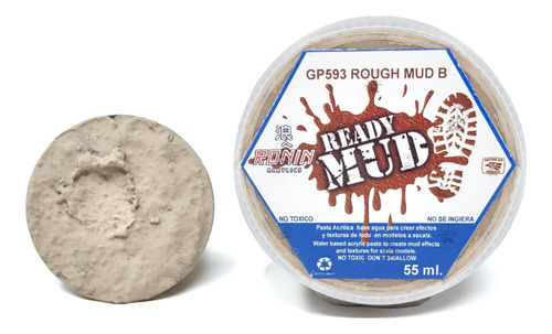 Lodo Ronin Gp593 Rough Mud B Ready Mud Warhammer Dioramas