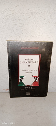 Libro Comedia De Los Errores. William Shakespeare