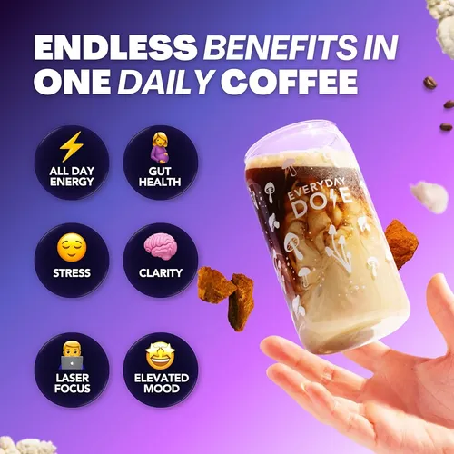 Dosis Diaria De Cafe De Hongos Adapto - g a $272900