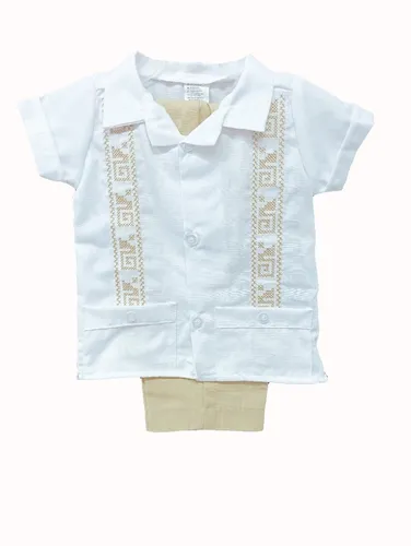 VENTA Mono de lino de bautizo para bebés 'Finn' / Mono de niño de lino  blanco / Romper de lino blanco / VENTA FINAL -  México