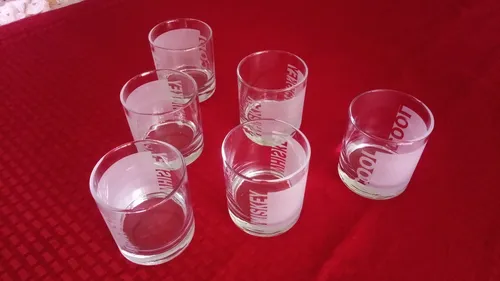 Juego De 6 Vasos De Whisky (Usado)