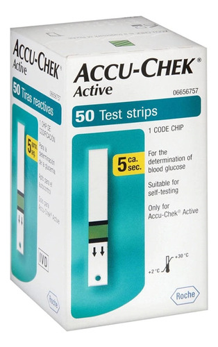 Tiras Accu-chek Active Entrega Gratis Por Mercado Envíos