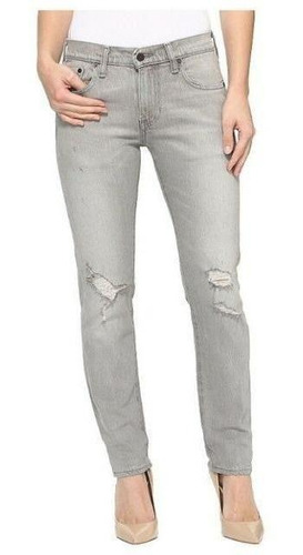 Pantalon Jeans Levis Mujer 505 Straight Original Slim Fit